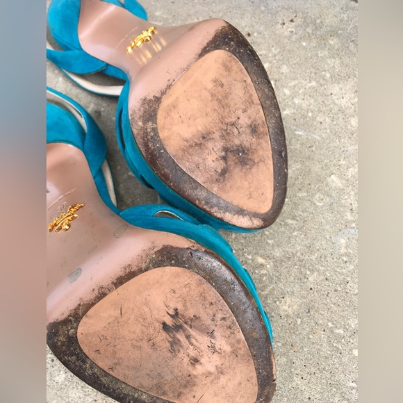 Prada Beautiful Platform High Heels Euro Size 38 / US 7.5 - Picture 15 of 16